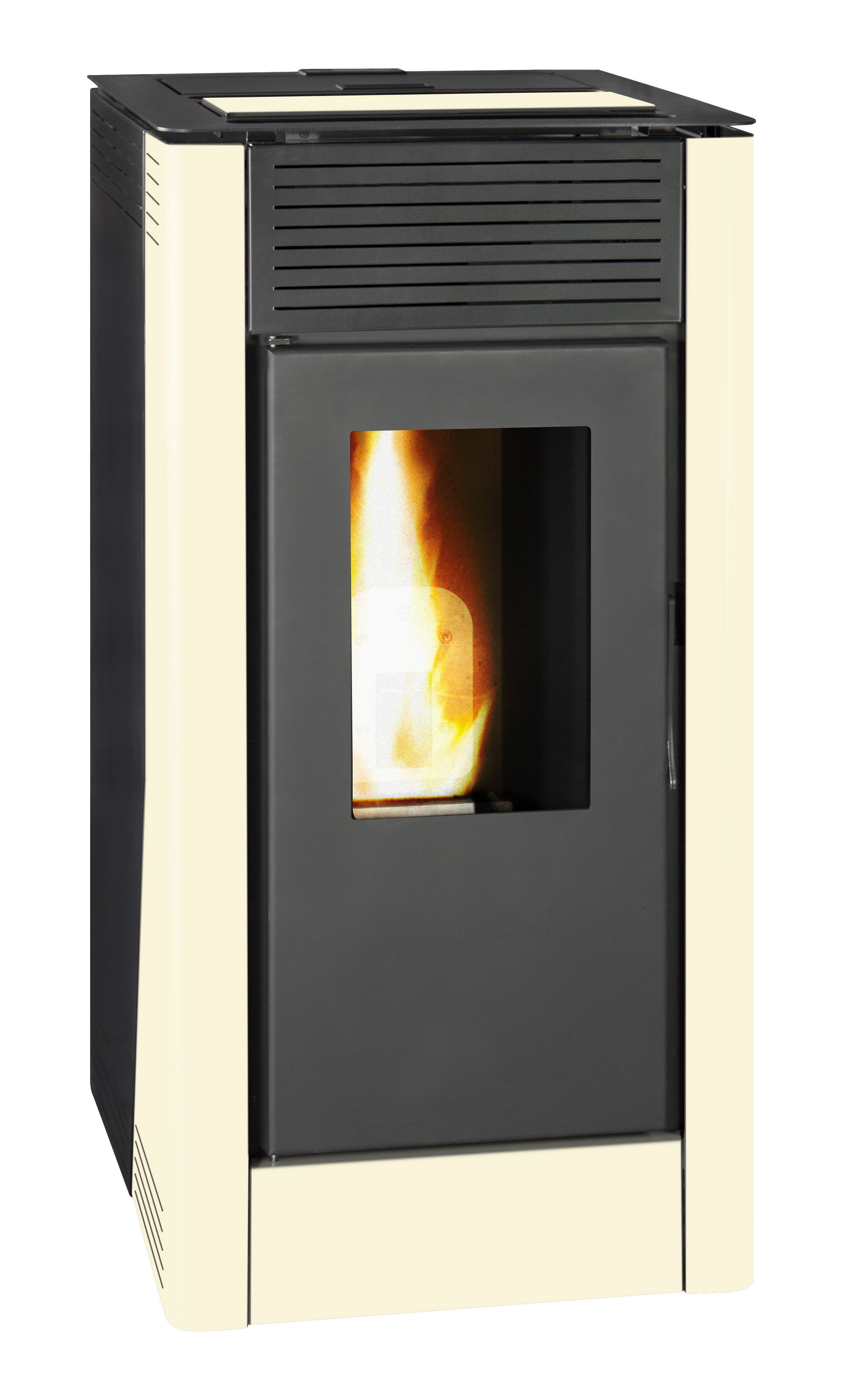 Salamandra a pellets hidro VELIKA BRANCO 12KW