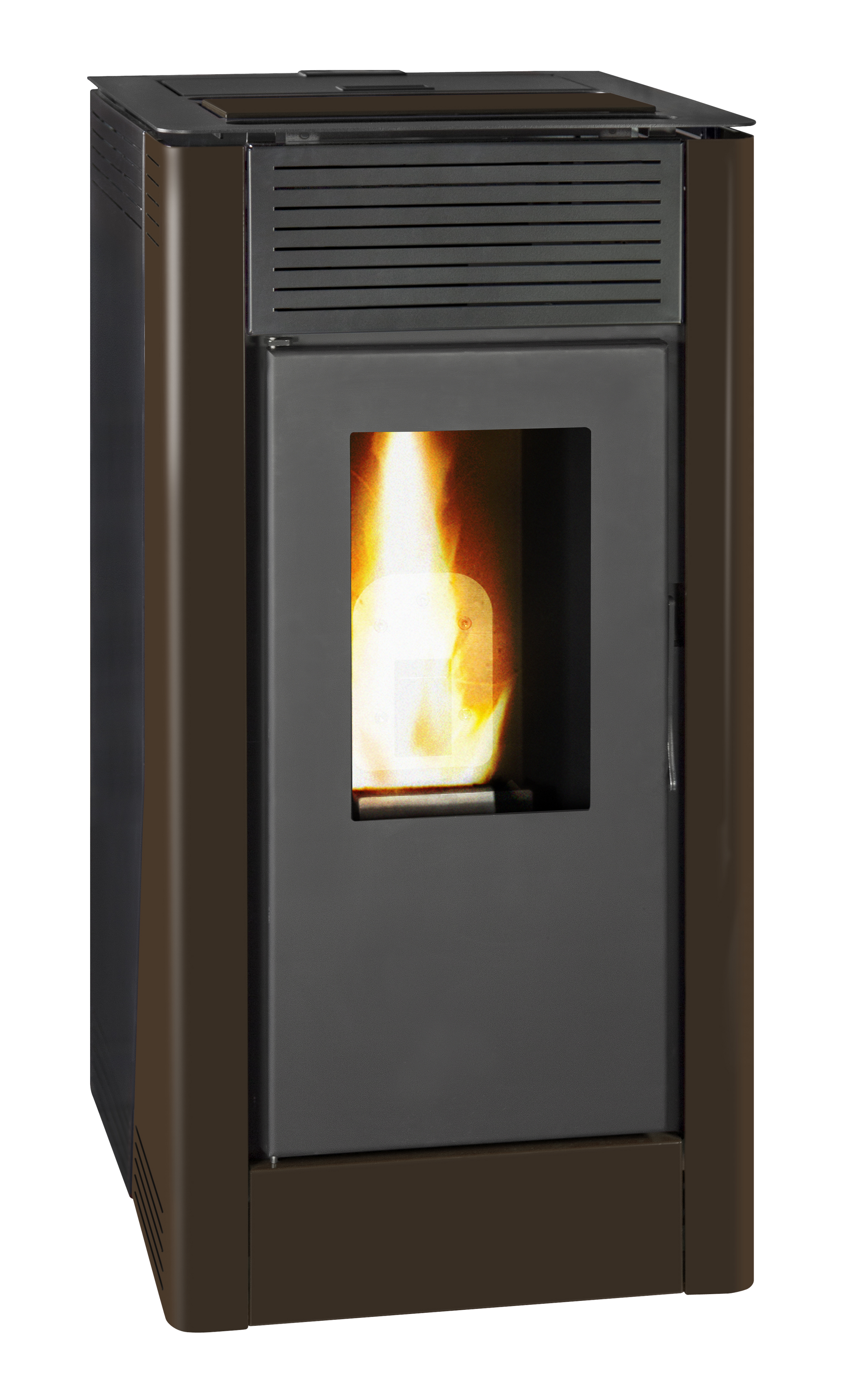 Salamandra a pellets hidro TJ VELIKA CASTANHO 15KW