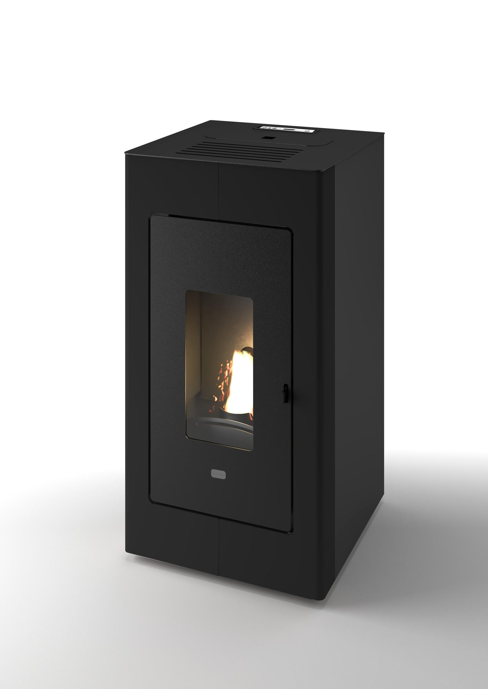 Salamandra a pellets hidro LUÍSA HYDRO PRETO 12KW