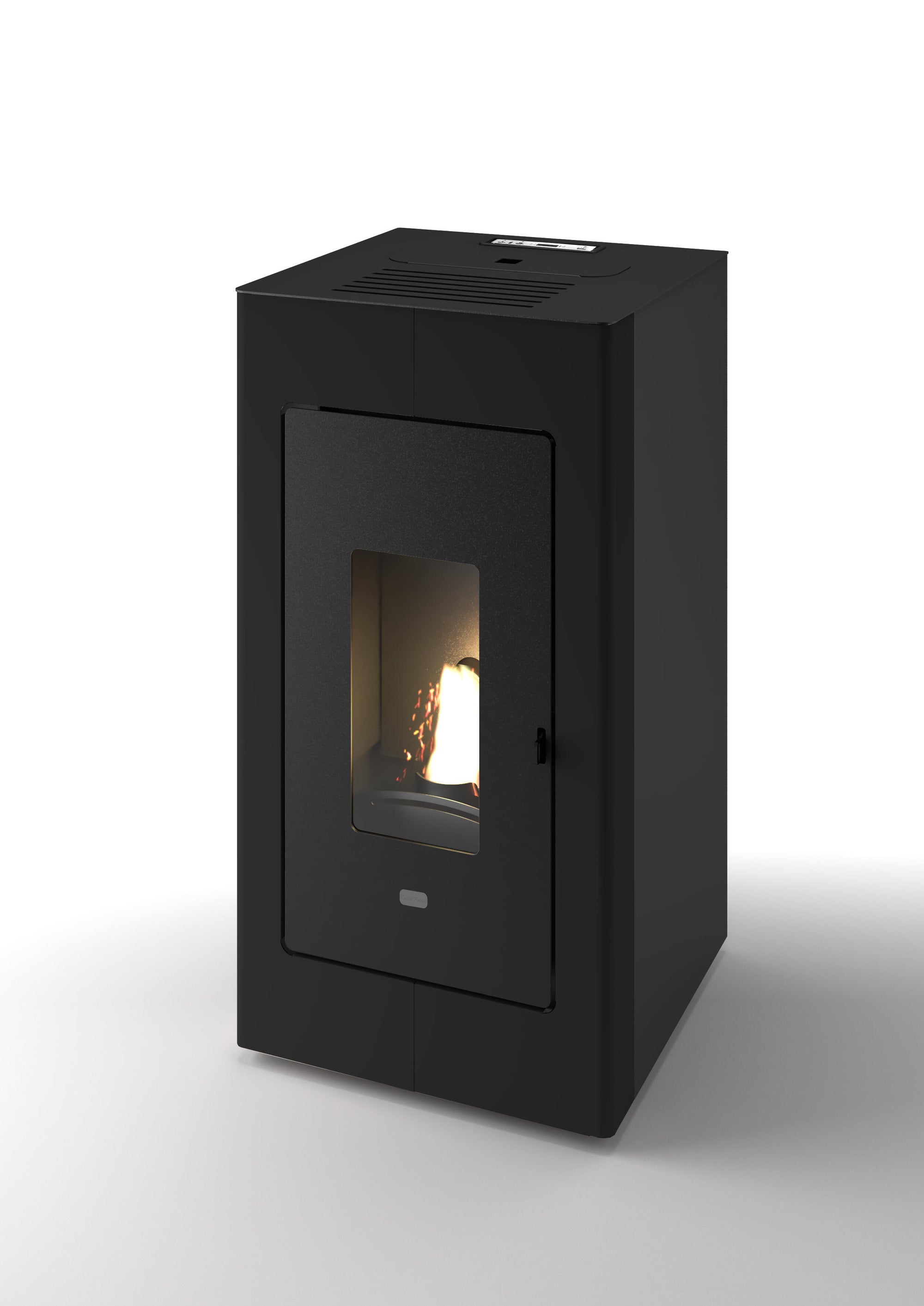 Salamandra a pellets hidro LUÍSA HYDRO PRETO 12KW