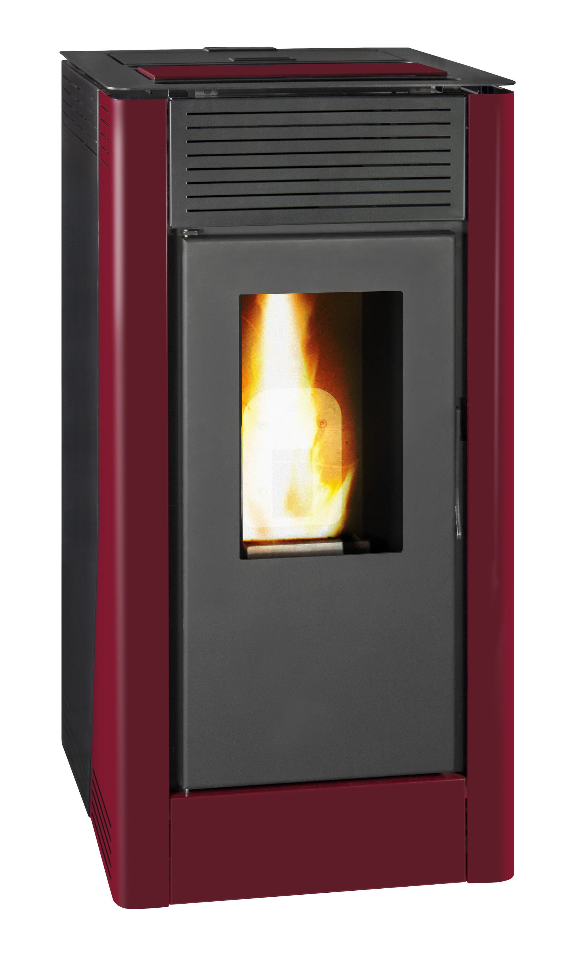 Salamandra a pellets hidro VELIKA ROXO 16KW