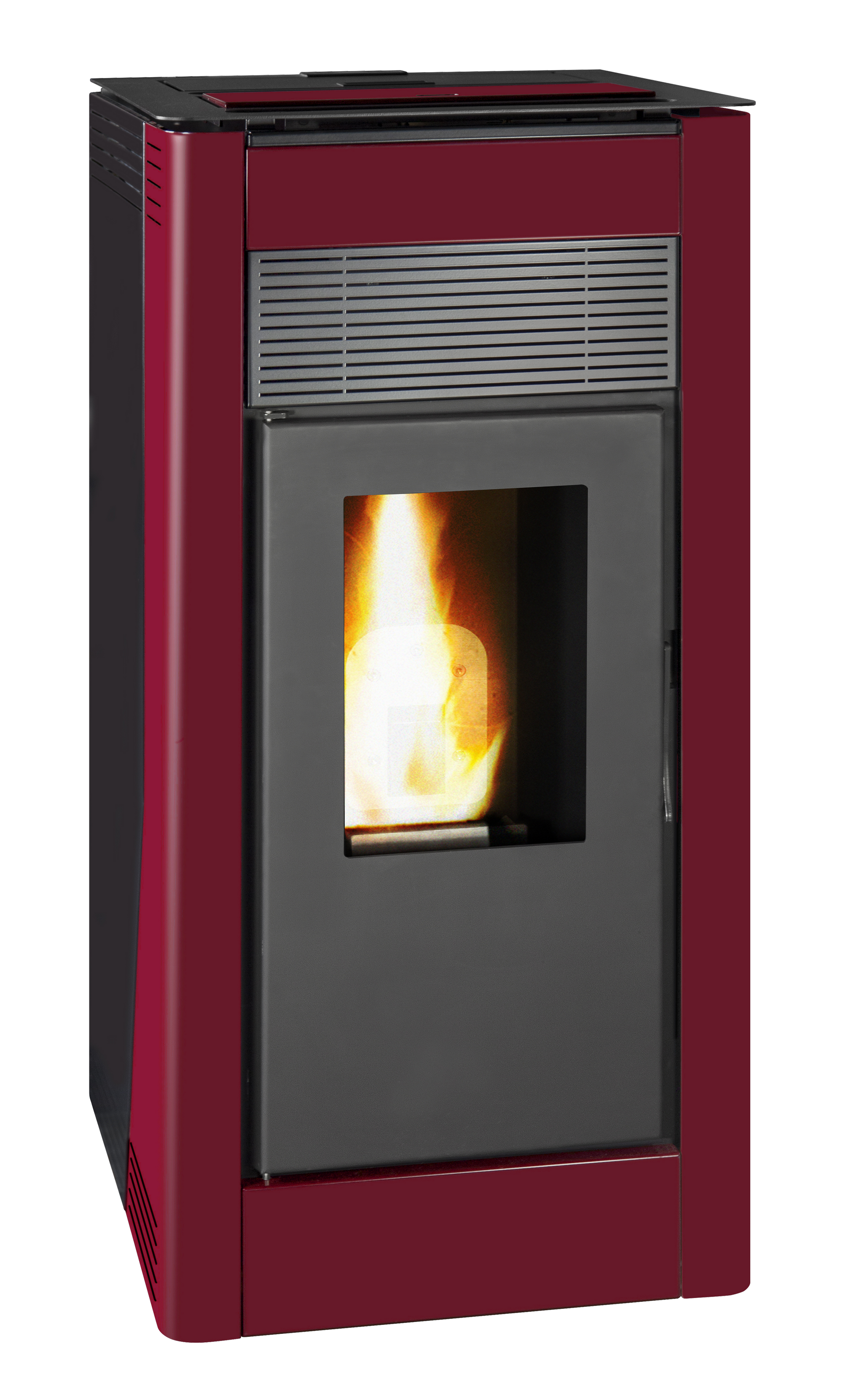 Salamandra a pellets hidro TJ VELIKA VERMELHO 24KW