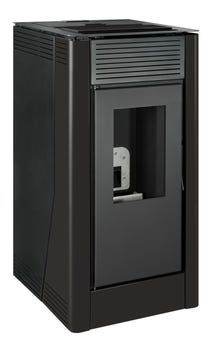 Salamandra a pellets hidro VELIKA 15KW PRETO