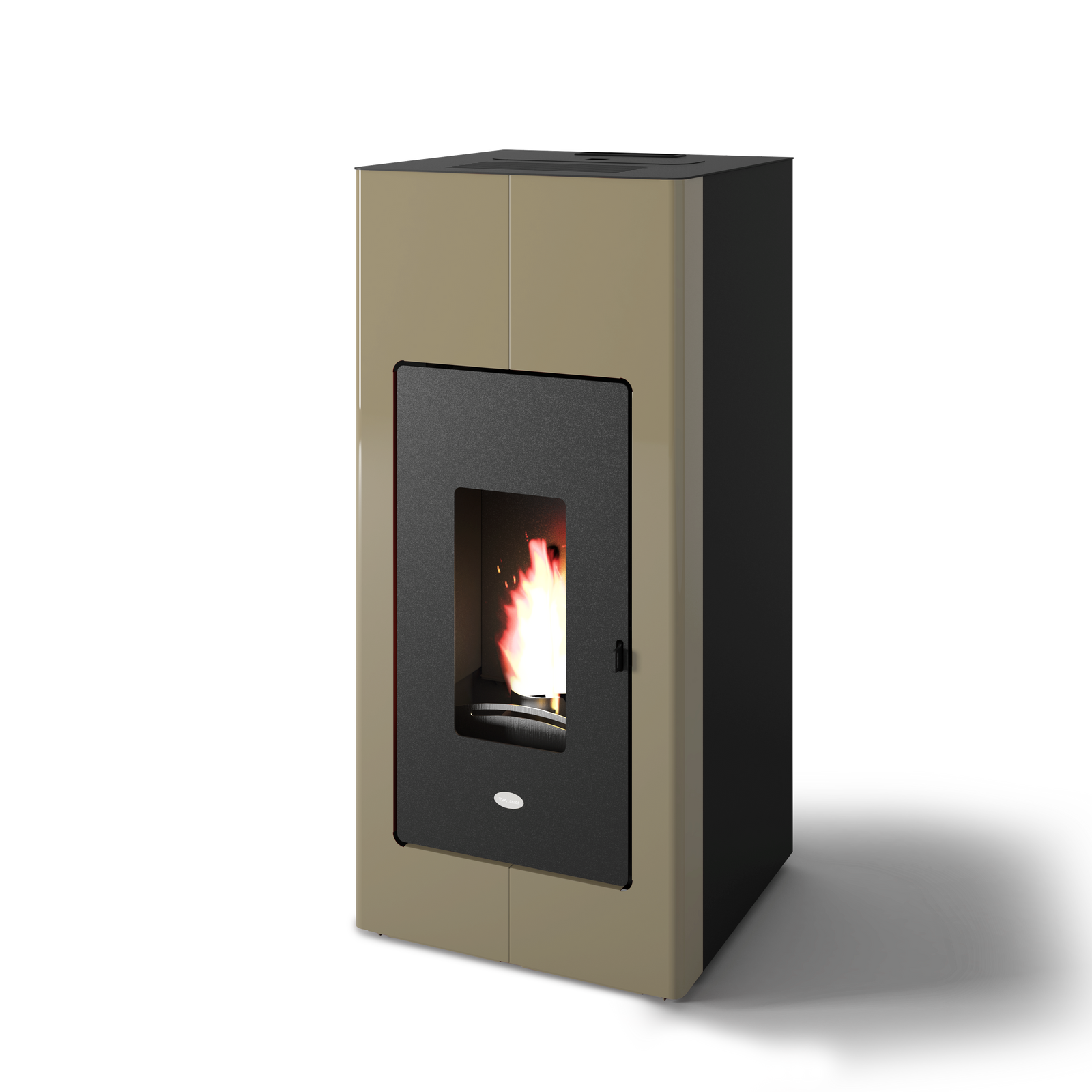 Salamandra a pellets hidro BRANCO 17.5KW