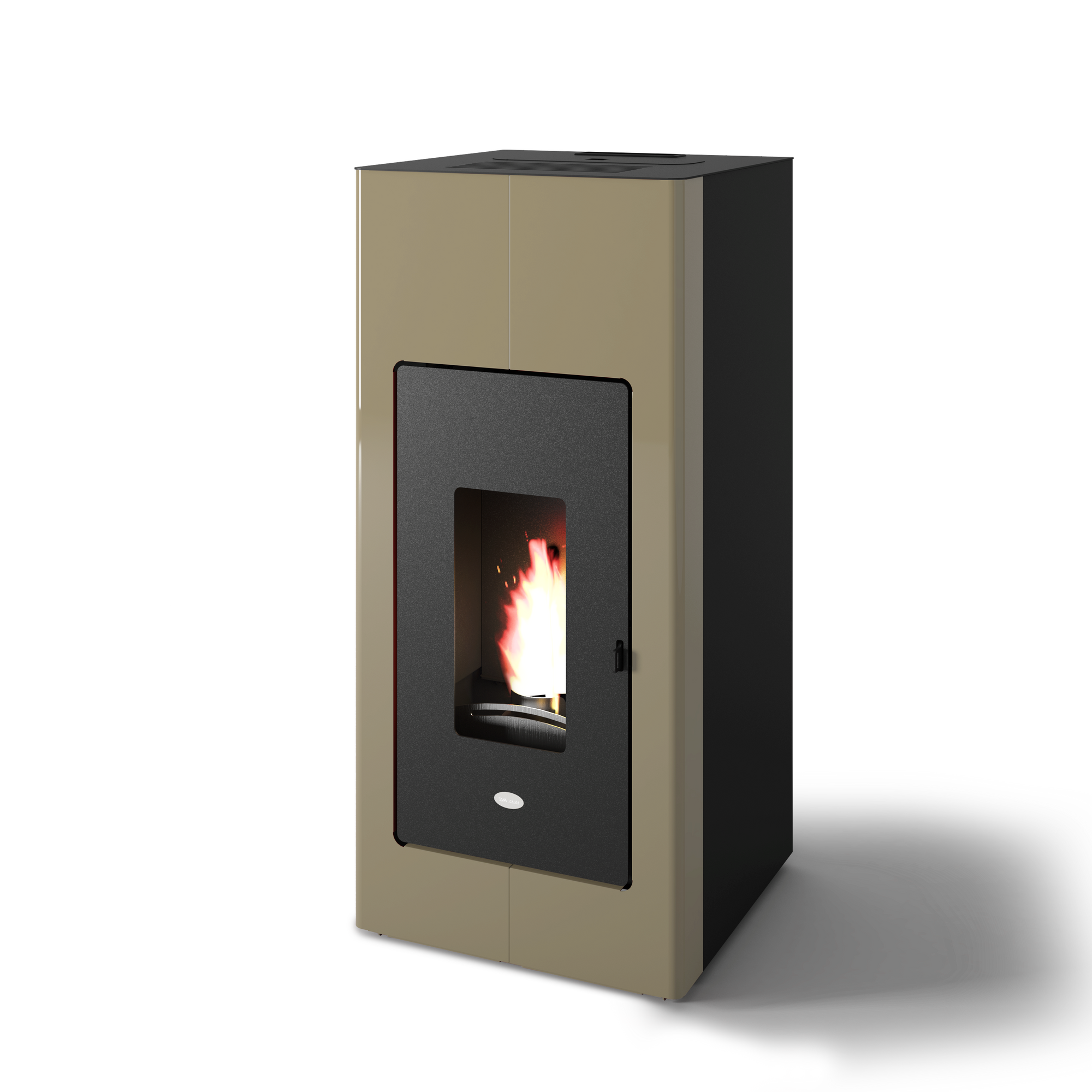 Salamandra a pellets hidro BRANCO 17.5KW